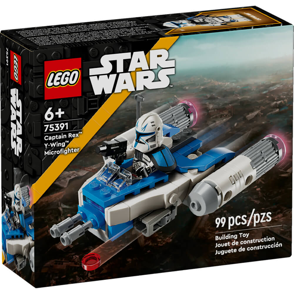 LEGO® Star Wars Captain Rex Y-Wing Microfighter 99 Piece Building Set (75391)