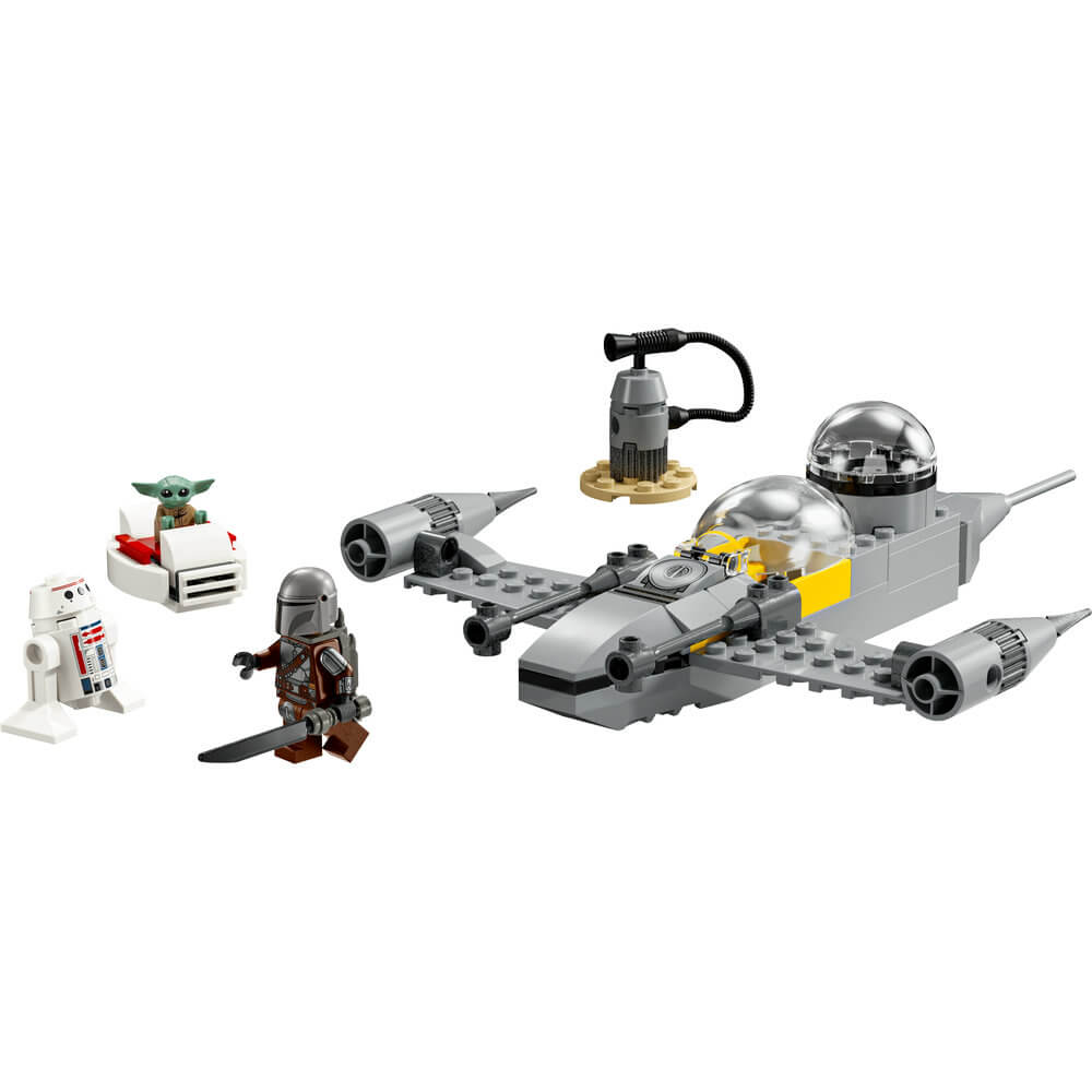 LEGO® Star Wars Mando and Grogu's N-1 Starfighter Building Kit 75410