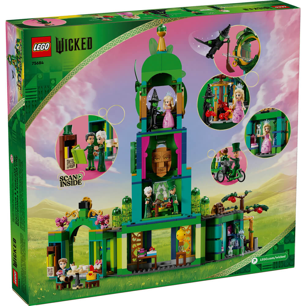 LEGO® Wicked Welcome to Emerald City 945 Piece Building Kit (75684)