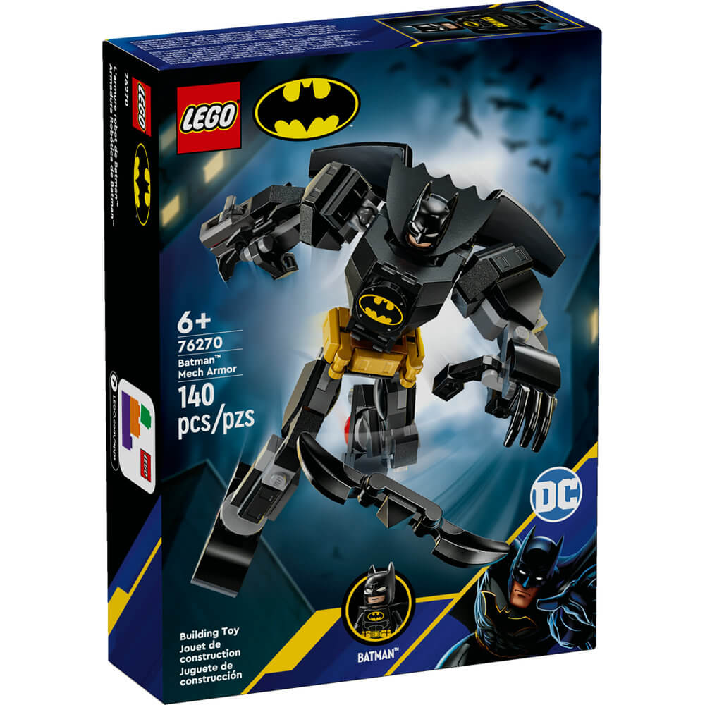 LEGO® Super Heroes DC Comics Batman Mech Armor 140 Piece Building Set (76270)