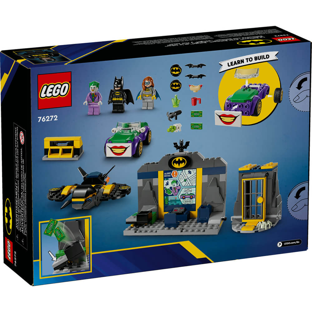 LEGO® Super Heroes DC Comics The Batcave with Batman, Batgirl and The Joker 184 Piece Building Set (76272)