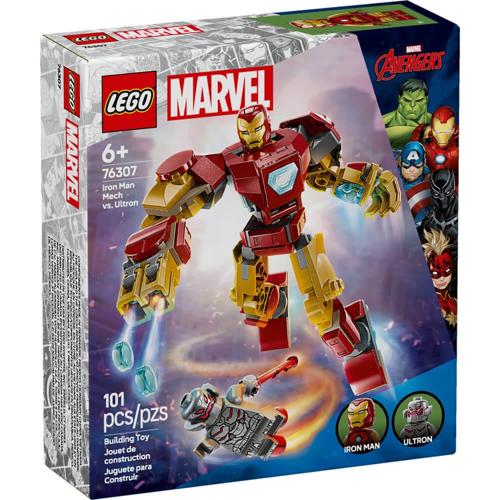 LEGO® Super Heroes Marvel Iron Man Mech vs. Ultron Building Kit 76307