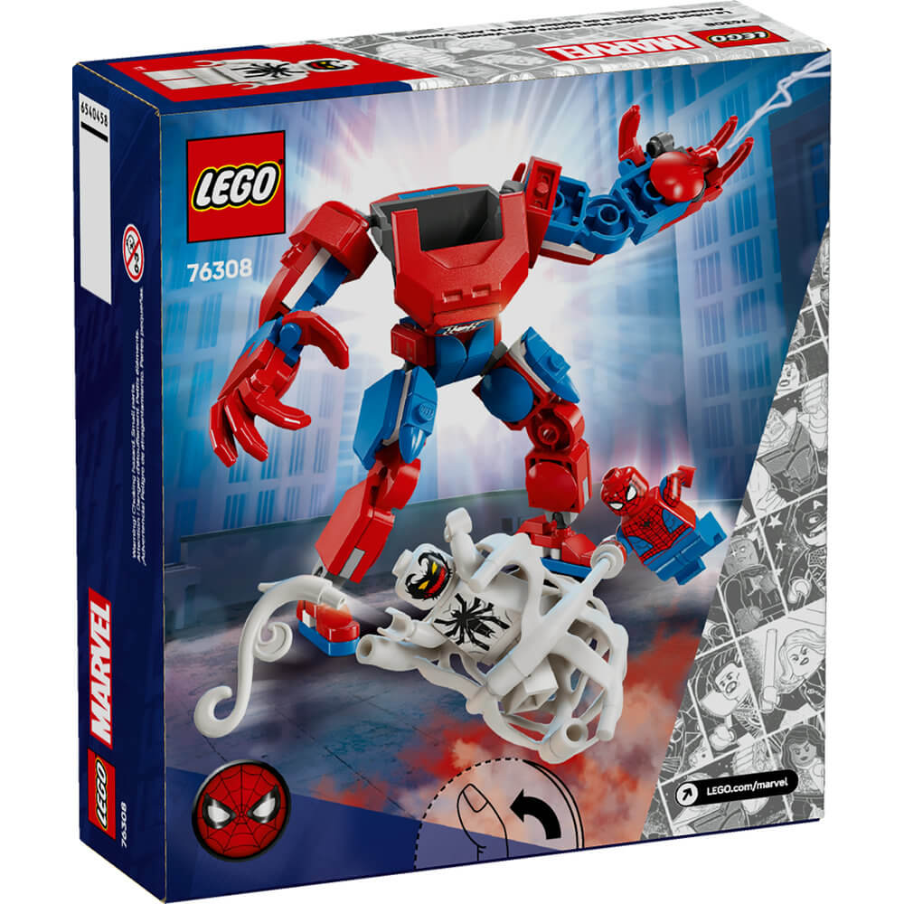 LEGO® Super Heroes Marvel Spider-Man Mech vs. Anti-Venom Building Kit 76308