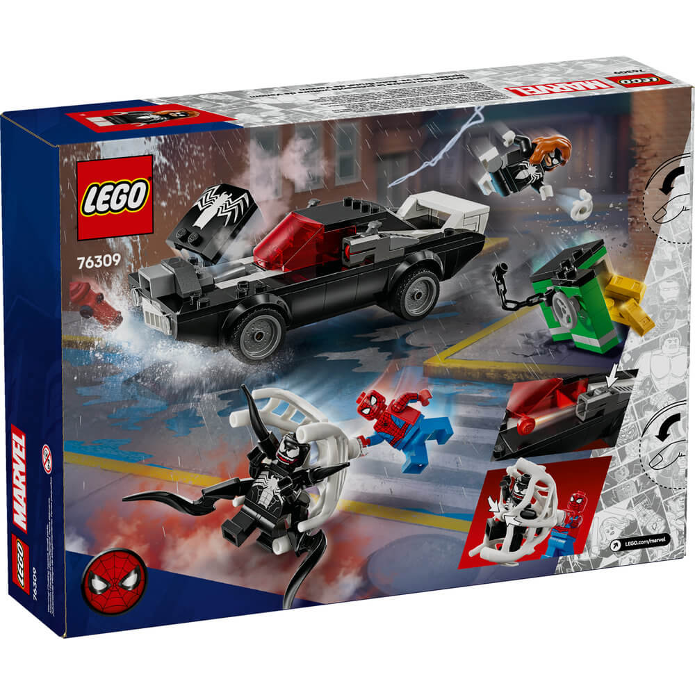 LEGO® Super Heroes Marvel Spider-Man vs. Venom Muscle Car Building Kit 76309