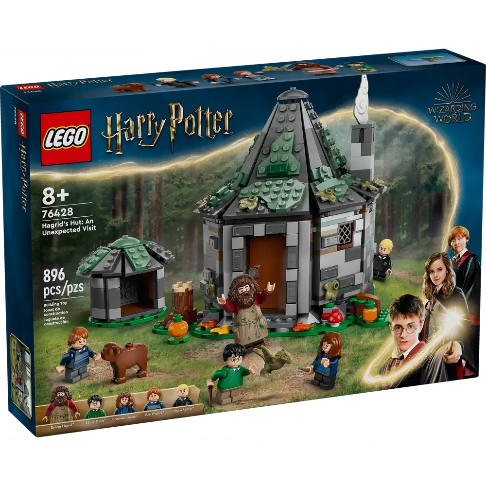 LEGO® Harry Potter™ Hagrid's Hut: An Unexpected Visit Building Set (76428)