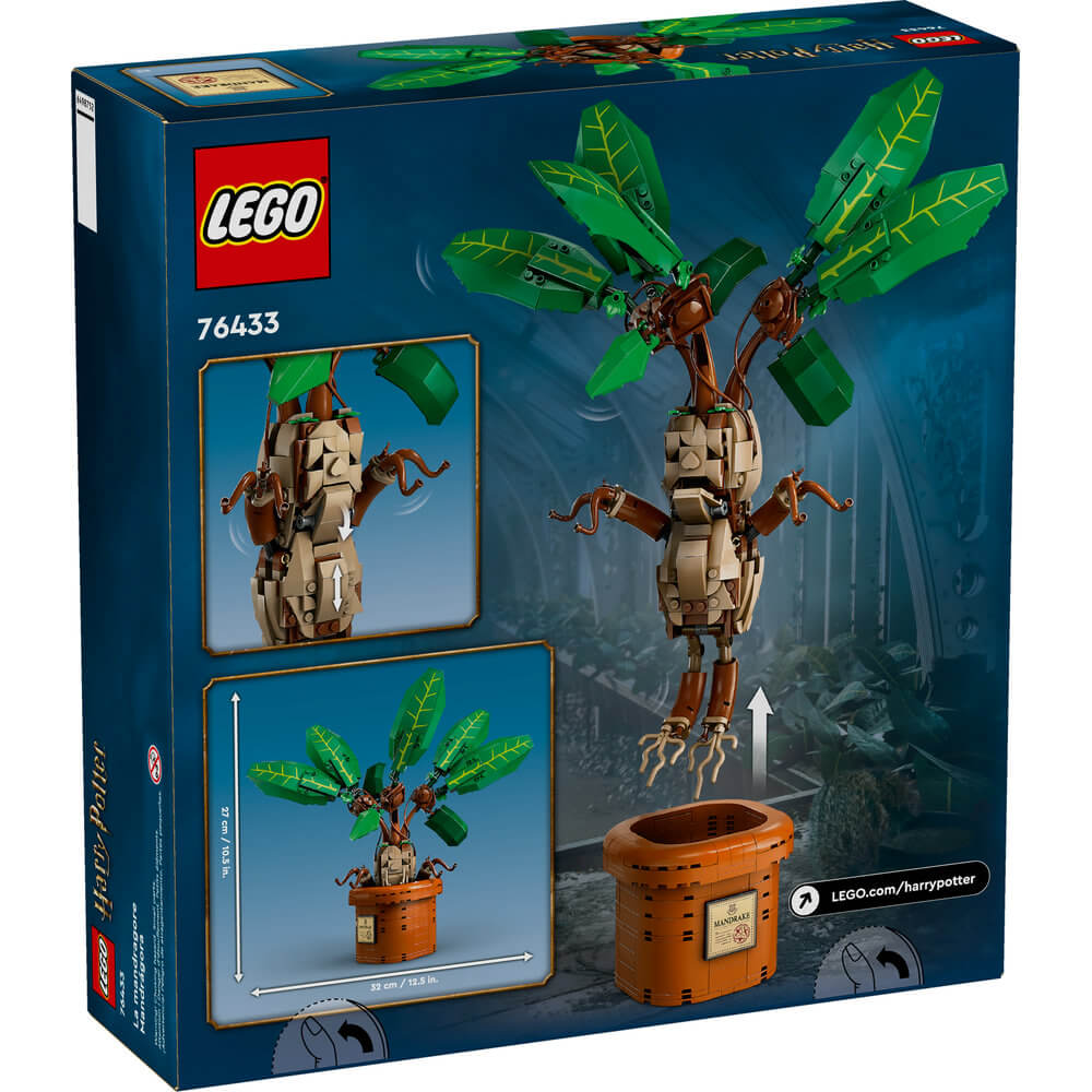 LEGO® Harry Potter Mandrake 579 Piece Building Set (76433)