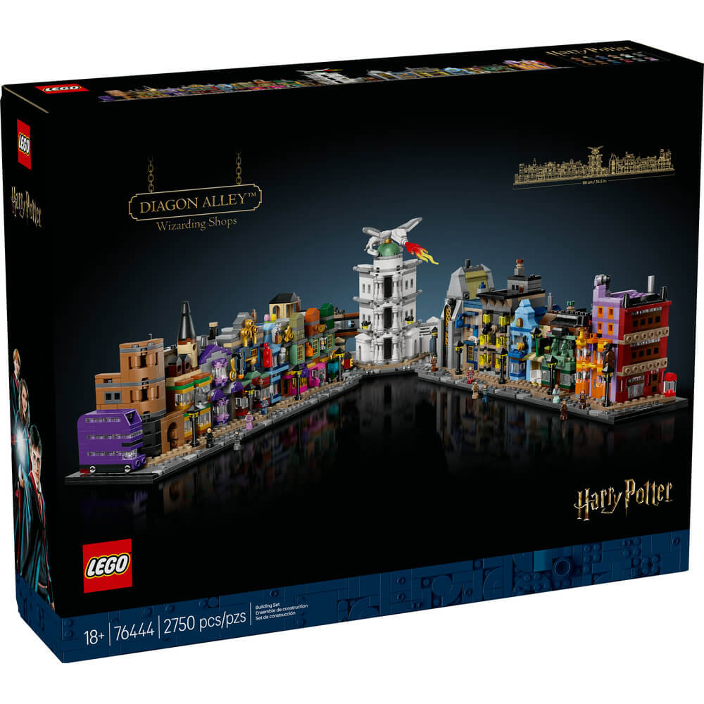 LEGO® Harry Potter Diagon Alley Wizarding Shops Building Kit 76444