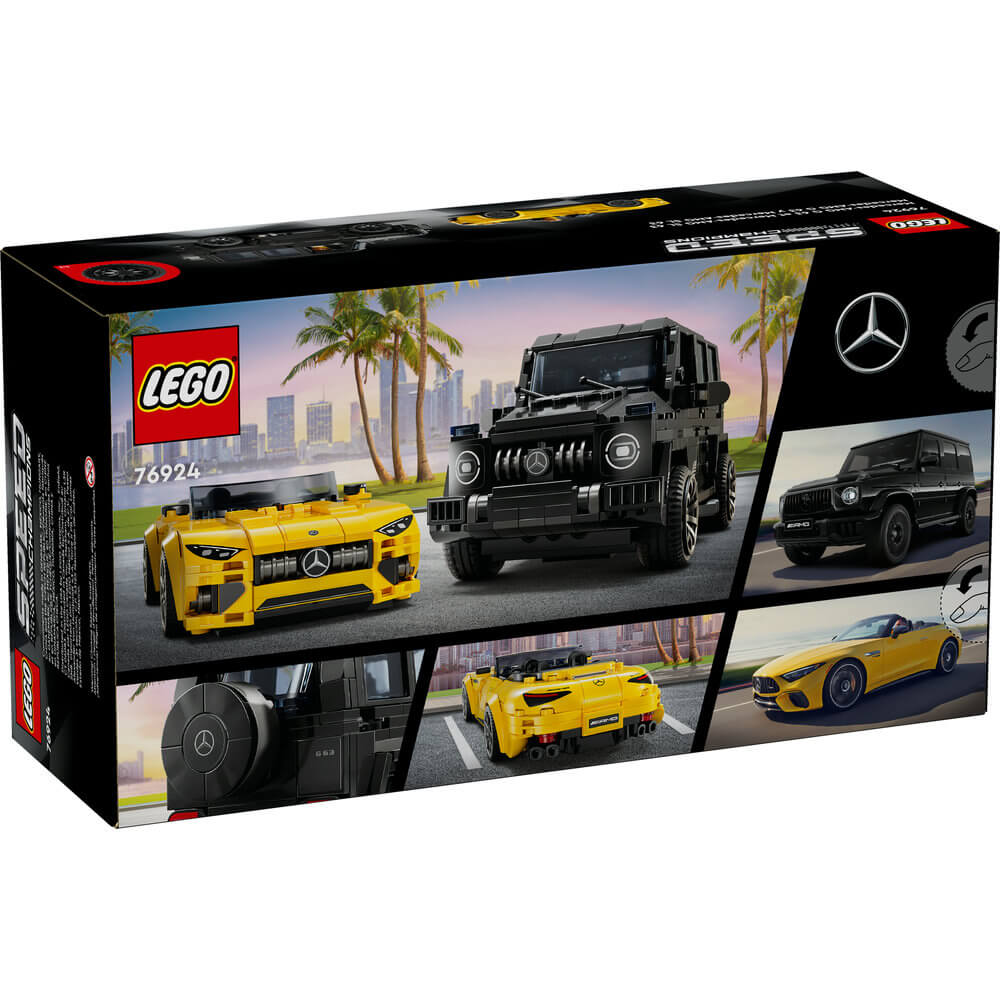 LEGO® Speed Champions Mercedes-AMG G 63 & Mercedes-AMG SL 63 808 Piece Building Set (76924)