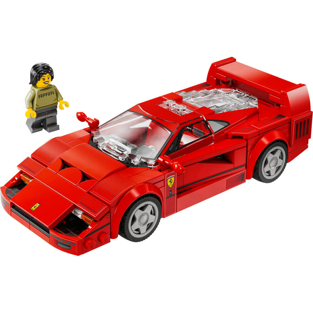 LEGO® Speed Champions Ferrari F40 Supercar 318 Piece Building Set (76934)