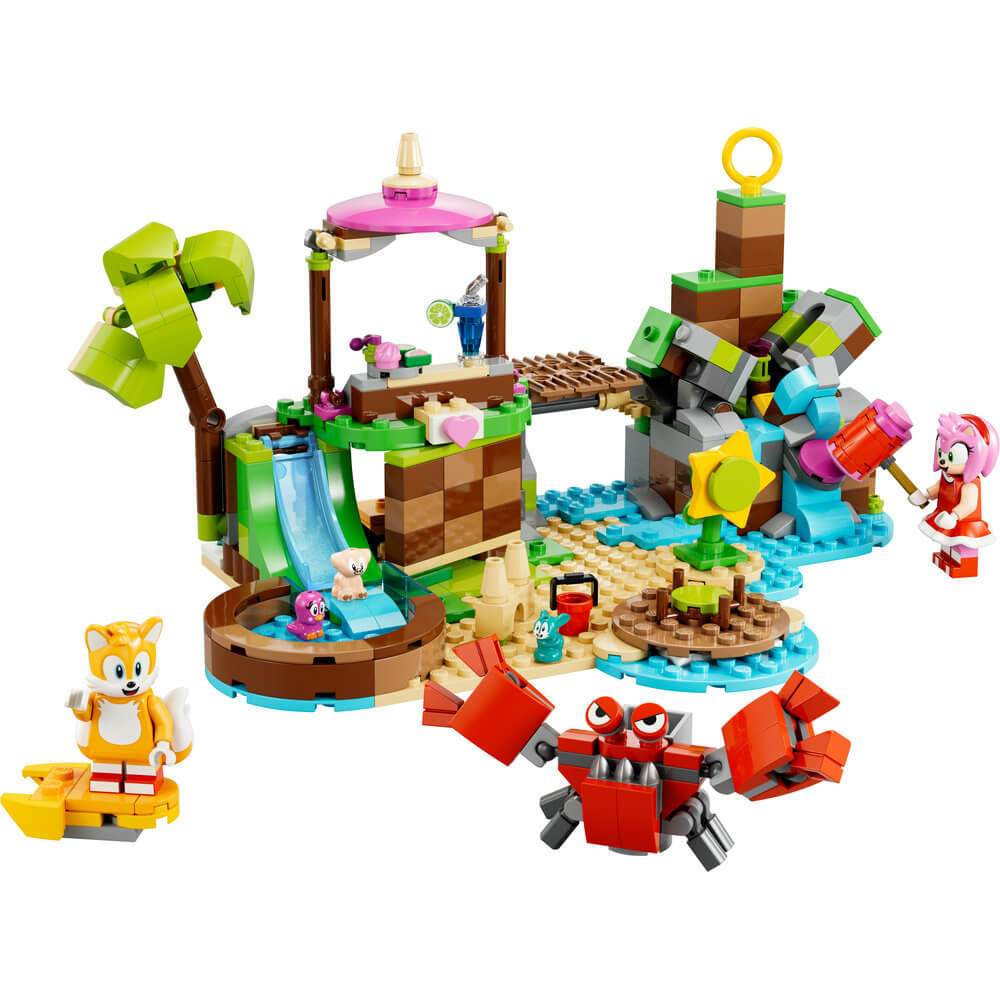 LEGO® Sonic the Hedgehog™ Amy’s Animal Rescue Island 76992 Building Toy Set (388 Pieces)