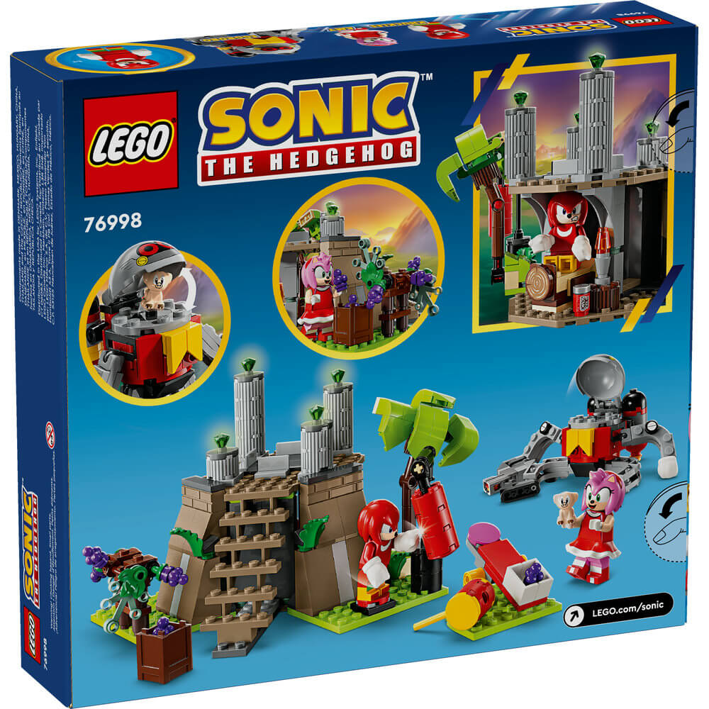 LEGO® Sonic Knuckles and the Master Emerald Shrine 325 Piece Building Set (76998)