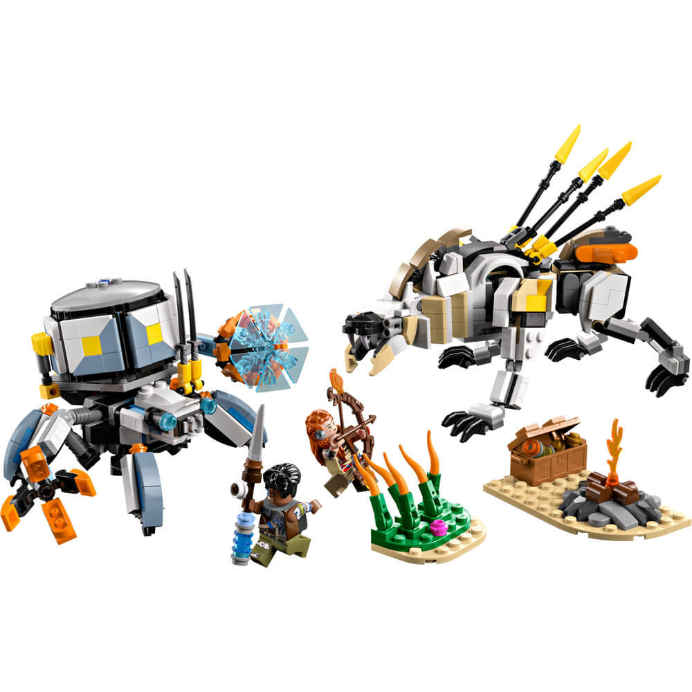 LEGO® Horizon Aloy & Varl vs. Shell-Walker & Sawtooth 768 Piece Building Kit (77037)