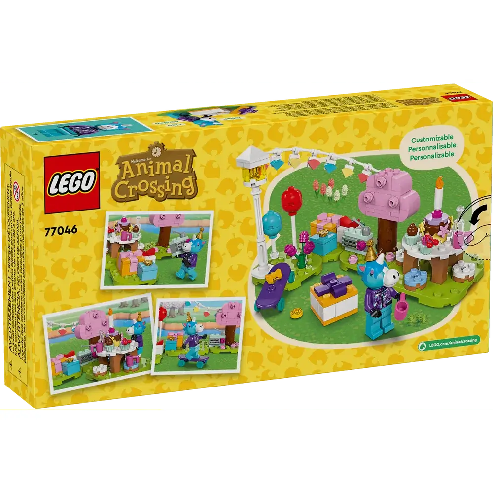 LEGO® Animal Crossing™ Julian's Birthday Party Building Set (77046)