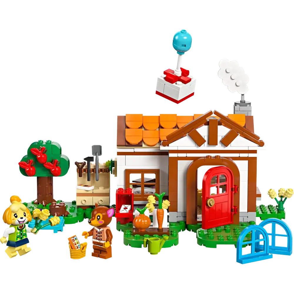 LEGO® Animal Crossing™ Isabelle's House Visit Building Set (77049)