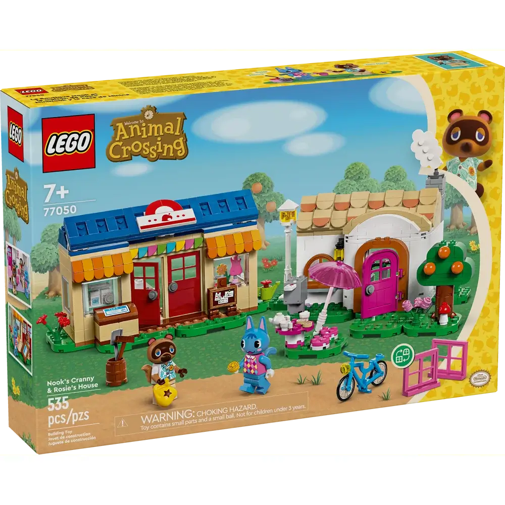 LEGO® Animal Crossing™ Nook's Cranny & Rosie's House Building Set (77050)