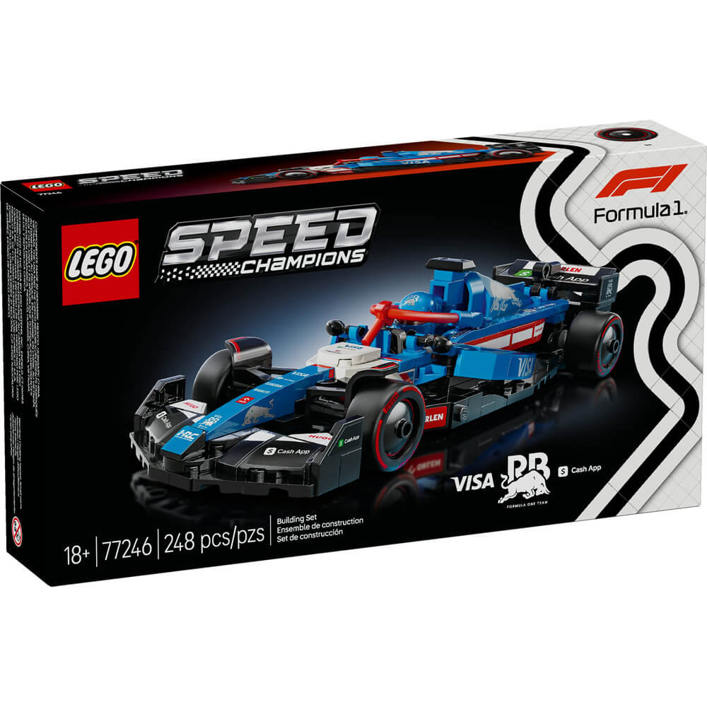 LEGO® Speed Champions F1 Visa Cash App RB VCARB 01 F1® Race Car 248 Piece Building Kit (77246)