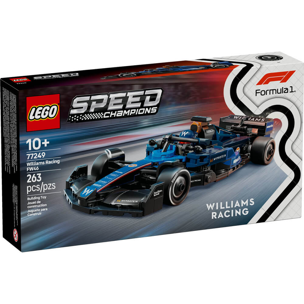 LEGO® Speed Champions F1 Williams Racing FW46 F1® Race Car 263 Piece Building Kit (77249)