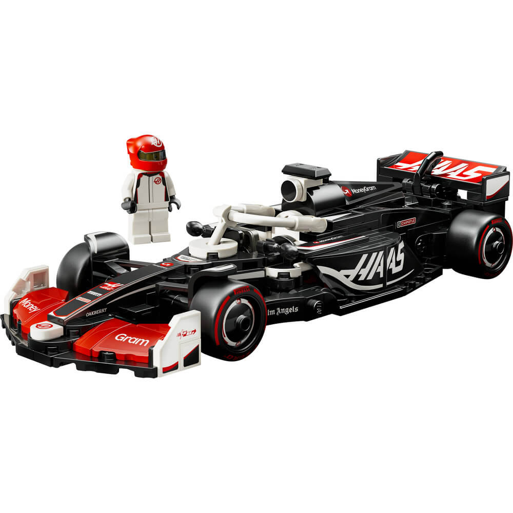 LEGO® Speed Champions F1 MoneyGram Haas F1® Team VF-24 Race Car 242 Piece Building Kit (77250)