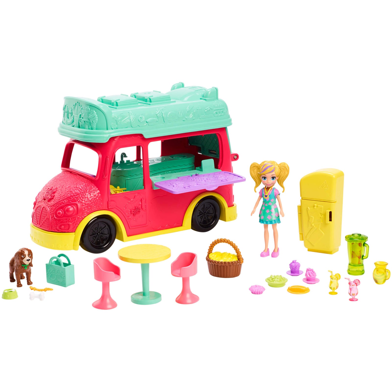 Polly Pocket Swirlin' Smoothie Truck