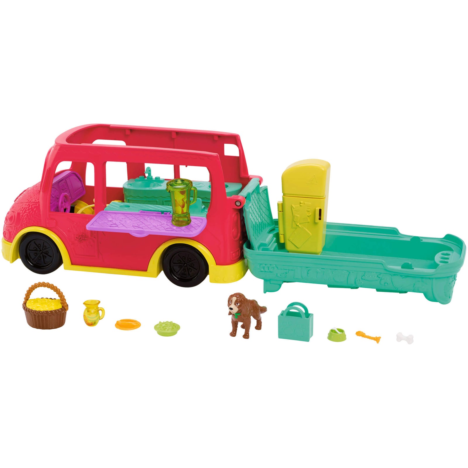 Polly Pocket Swirlin' Smoothie Truck