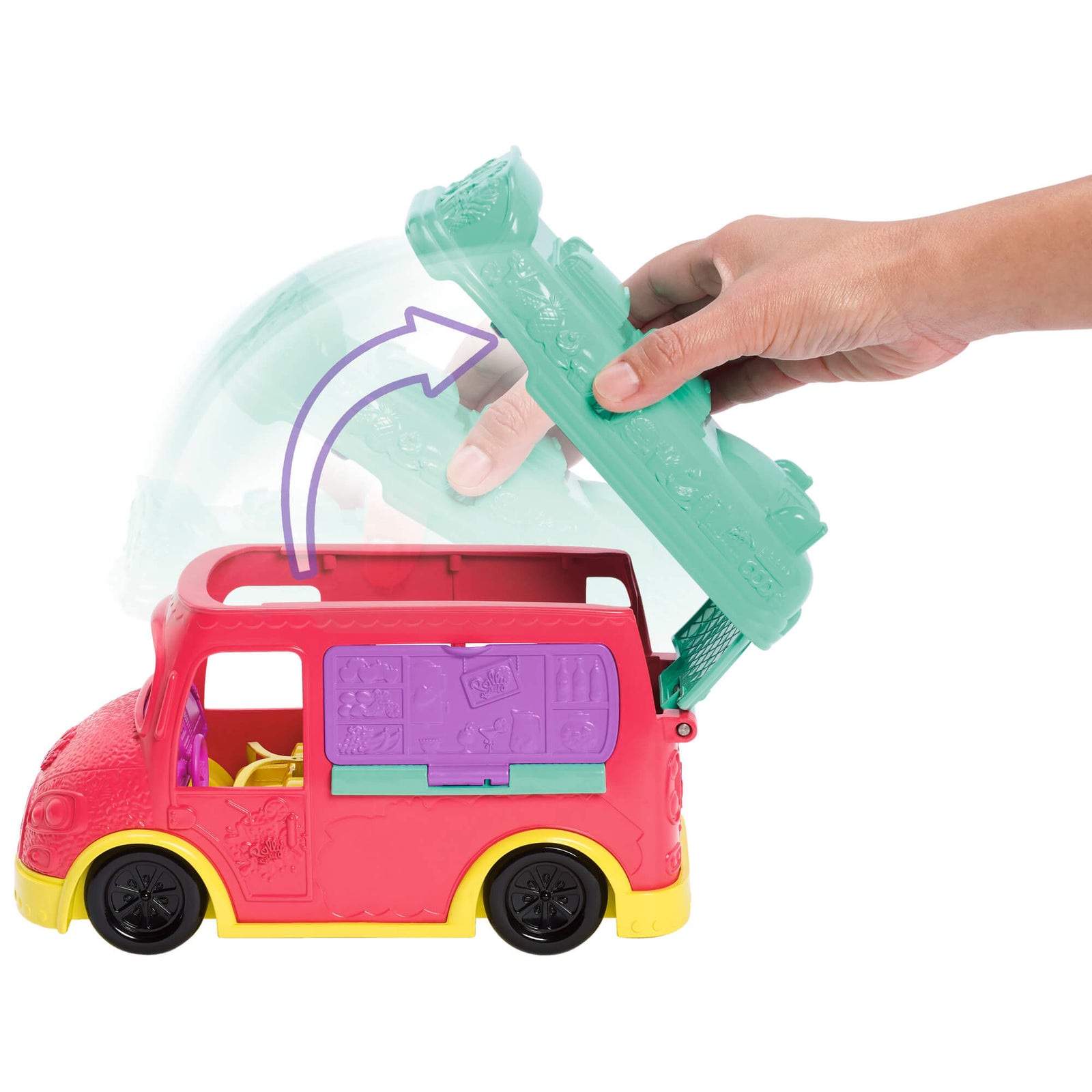 Polly Pocket Swirlin' Smoothie Truck