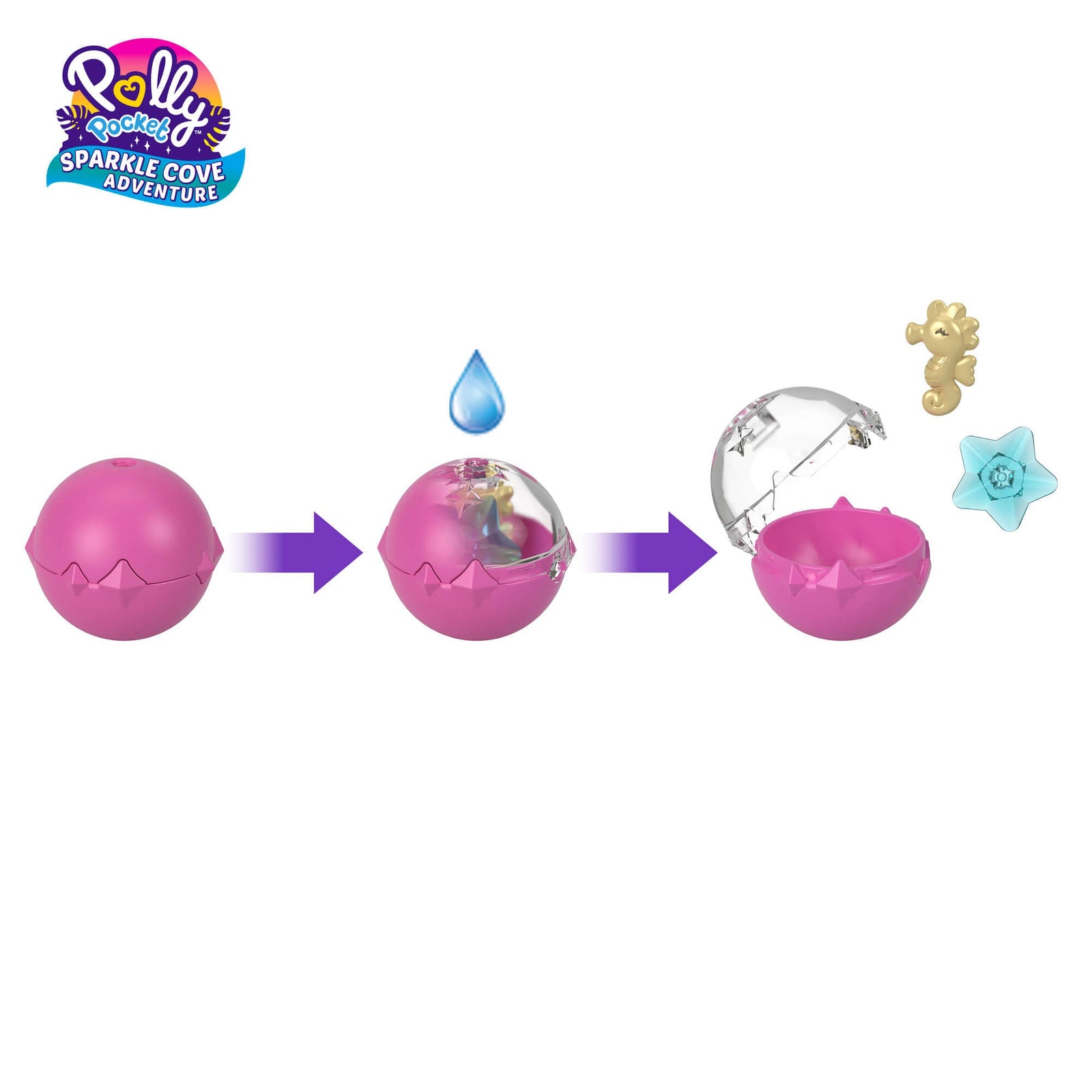 Polly Pocket Sparkle Cove Adventure Compact