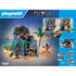 Playmobil Pirates Skull Island Playset 71531 back of the box