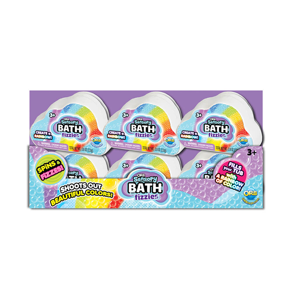 ORB Sensory Bath Rainbow Cloud Fizzies