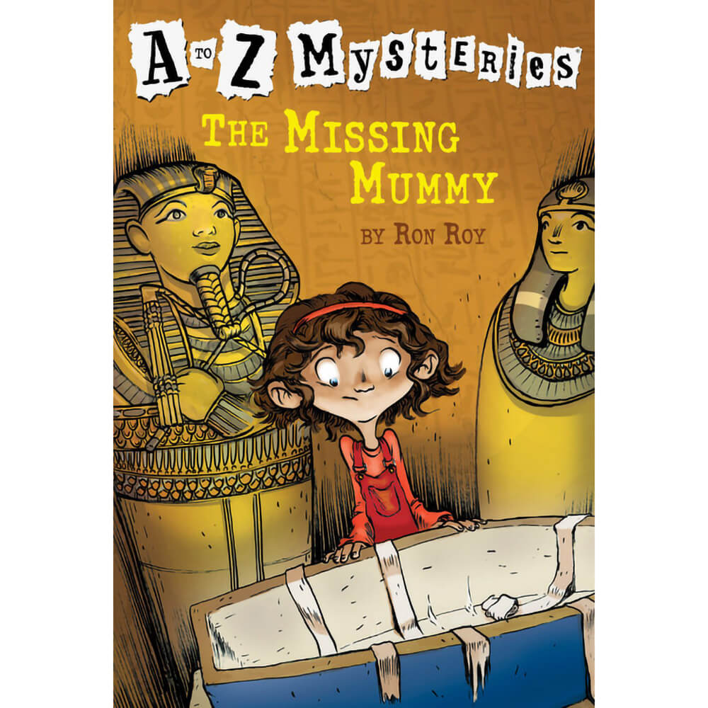 A to Z Mysteries: The Missing Mummy (Paperback) front book cover