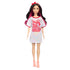 Barbie Fashionistas Doll with Black Hair & Twist & Turn Dress #214