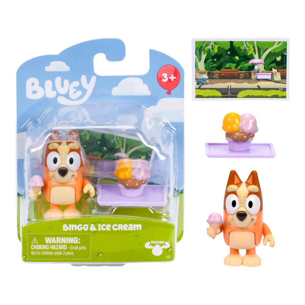 Bluey Bingo & Ice Cream Story Starter Figure