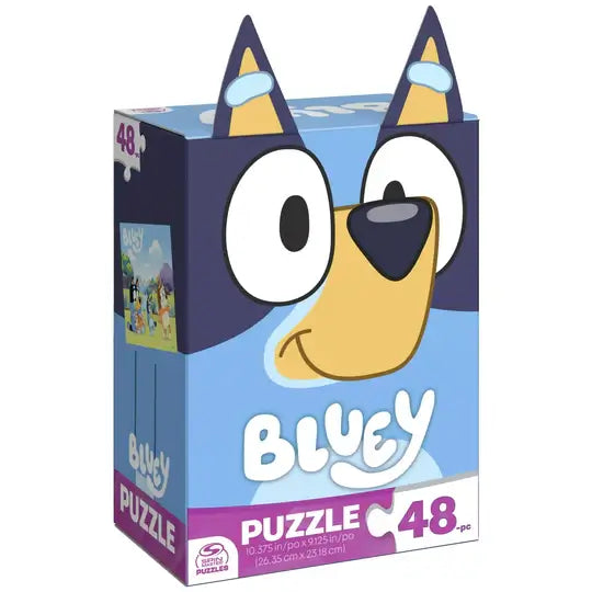 Bluey 48 Piece Jigsaw Puzzle with Gift Box