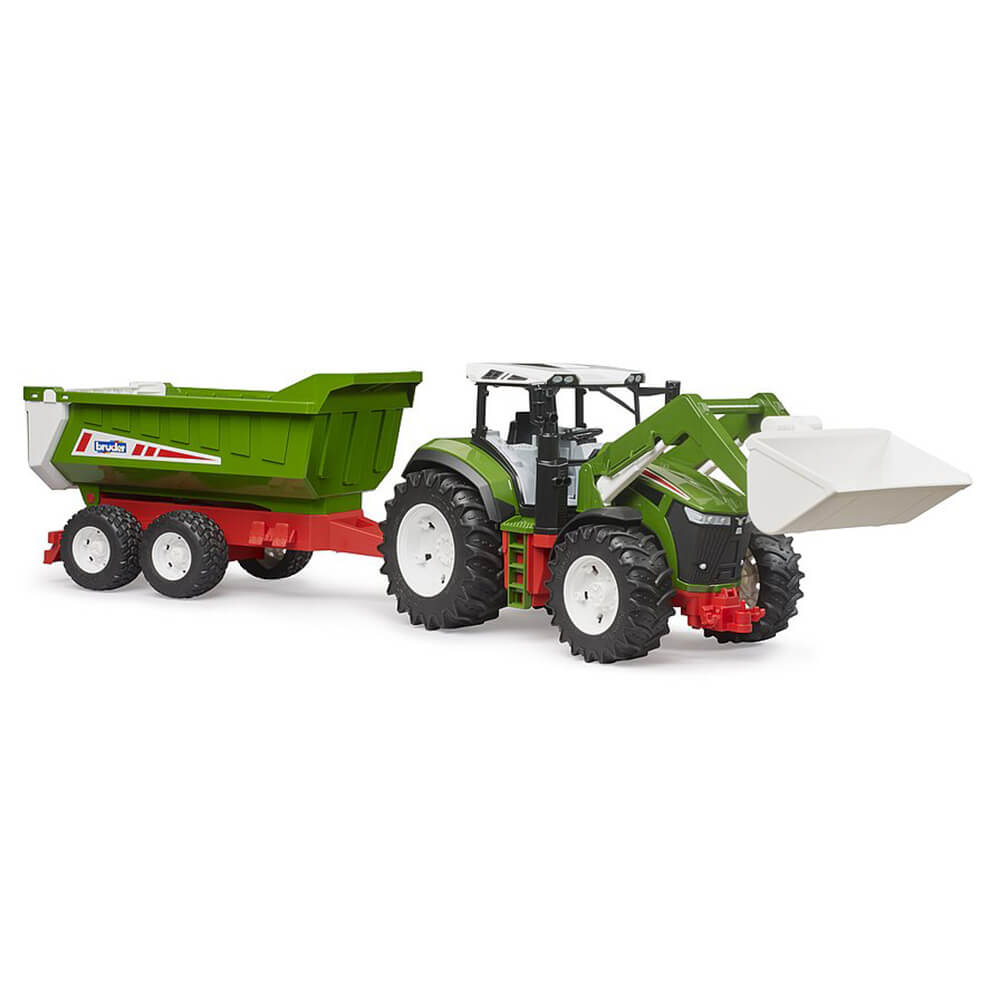 Bruder Roadmax Tractor with Front Loader and Rear Tipper