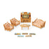 Calico Critters Comfy Living Room Set Set up