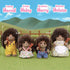 Calico Critters Pickleweeds Hedgehog Family Doll Set with names