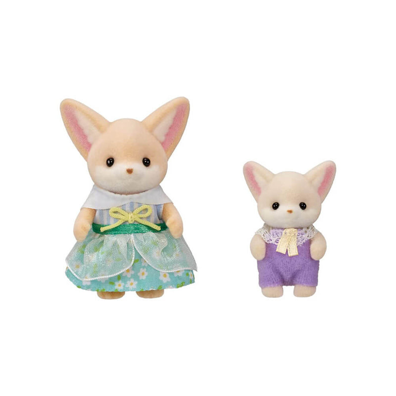 Calico Critters Sunny Picnic Set with Fennec Fox Sister & Baby