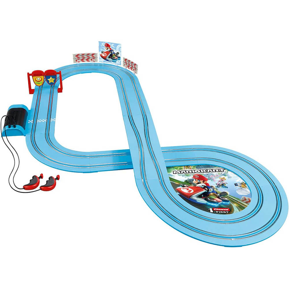 Carrera FIRST Mario Kart Mario vs Luigi 1:50 Scale Slot Car Racing Set