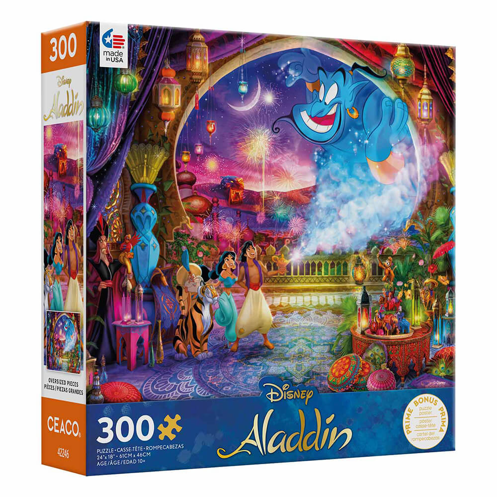 Ceaco Disney's Aladdin 300 Piece Jigsaw Puzzle