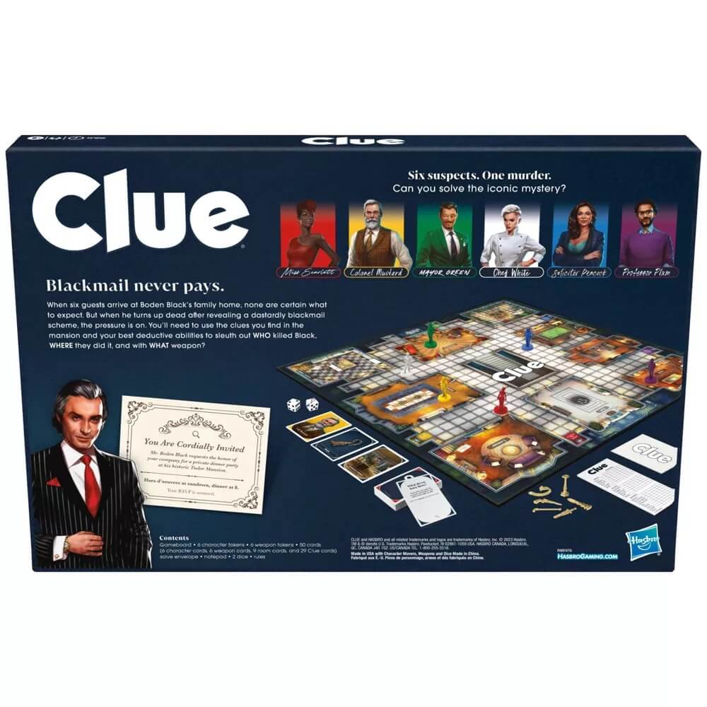 Clue Mystery Board Game