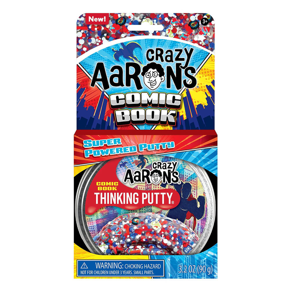 Crazy Aaron's Trendsetters Comic Book Thinking Putty 4