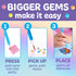 Creativity for Kids Bubble Gems Backpack Key Chains Kit