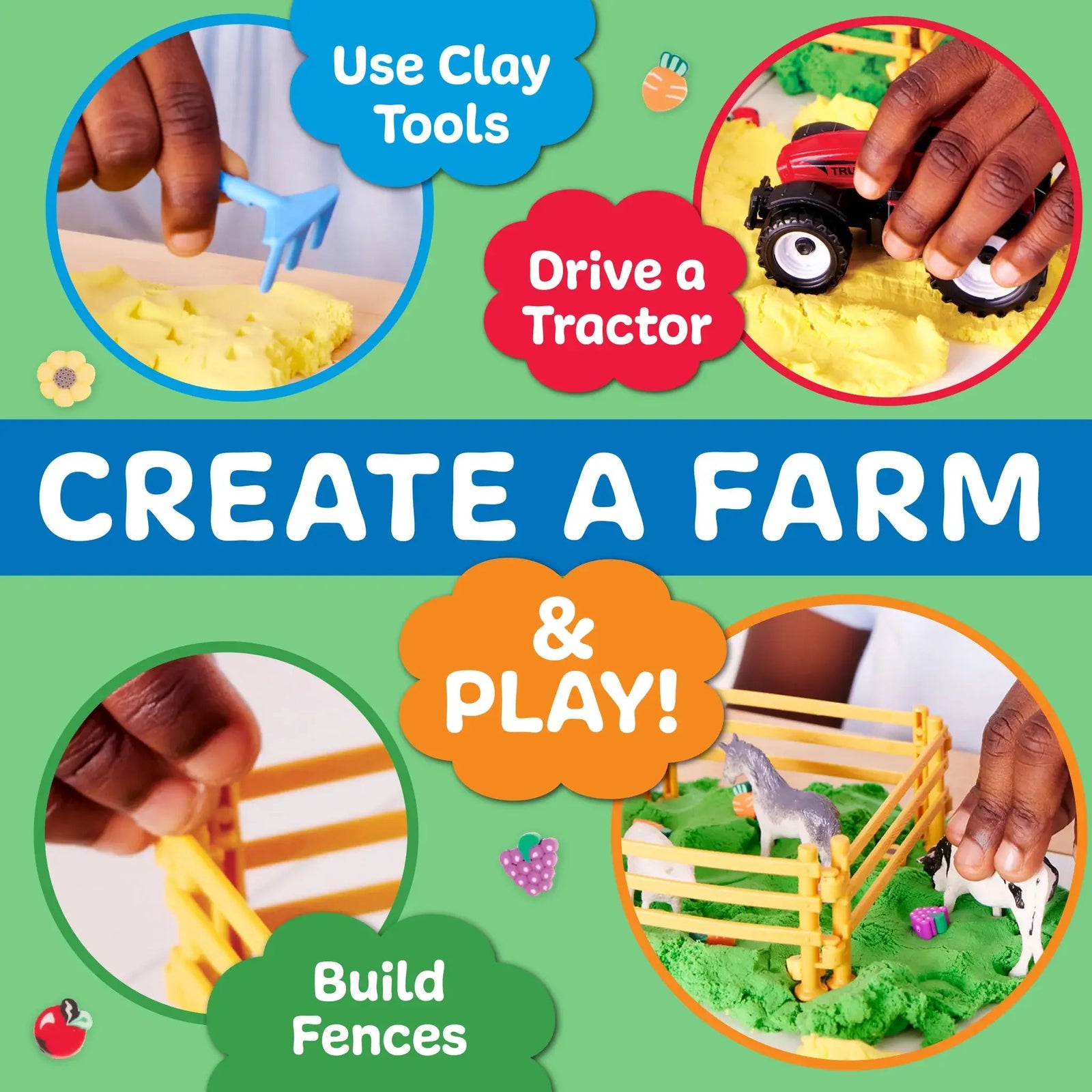 Creativity for Kids Sensory Pack Farm Kit