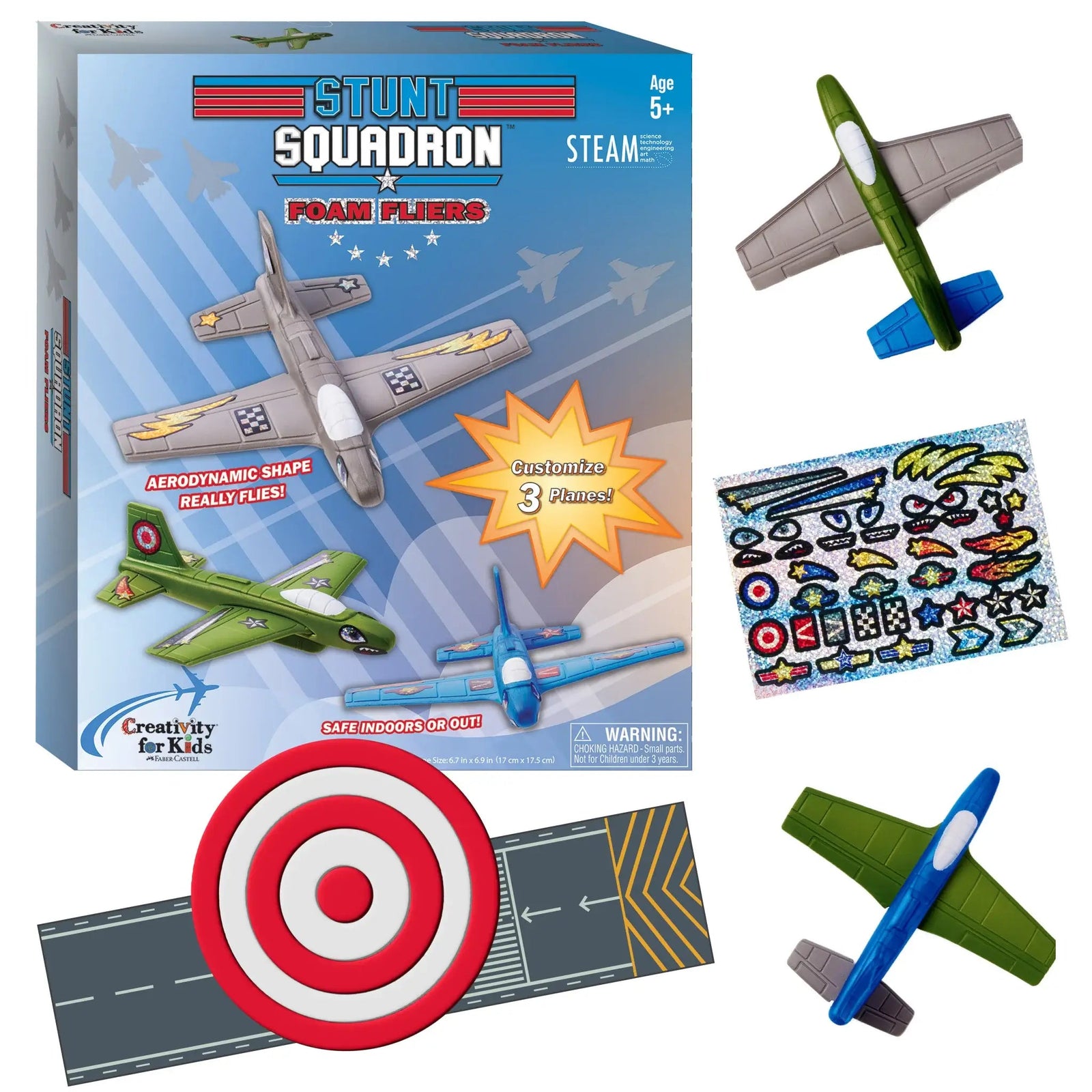 Creativity for Kids Stunt Squadron Foam Fliers Kit