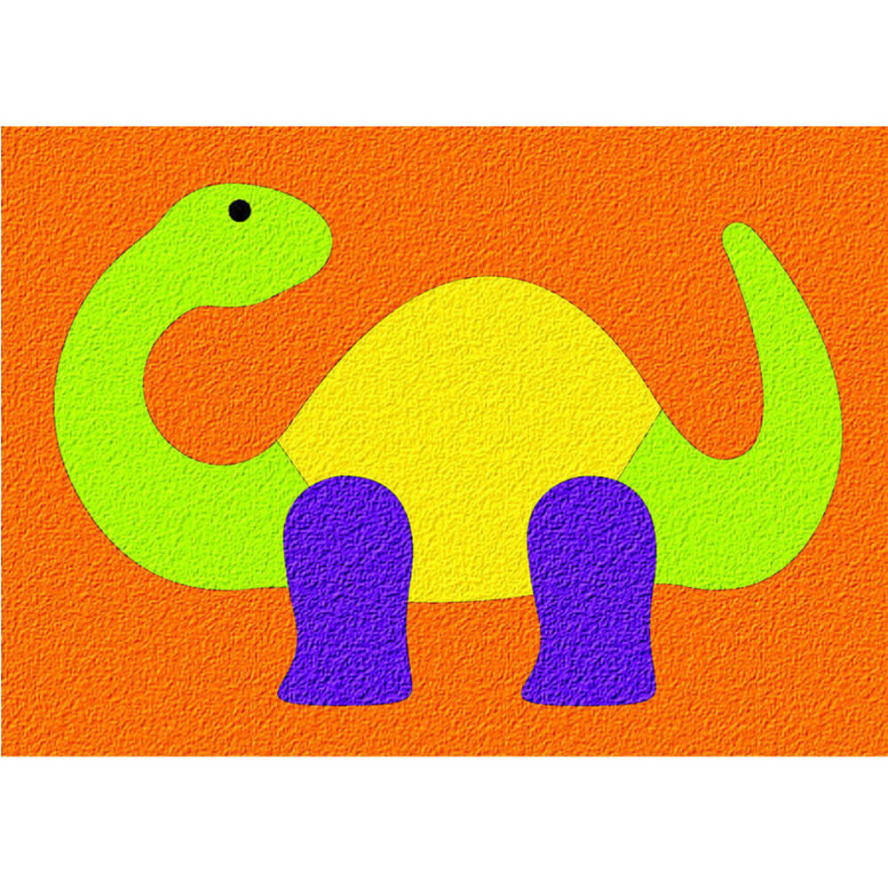 Crepe Rubber Dinosaur Puzzle