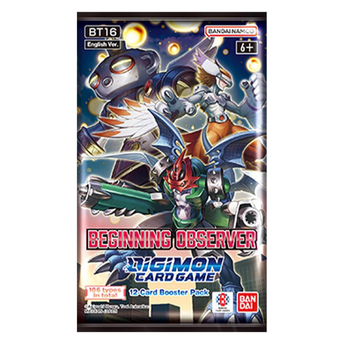 Digimon TCG Beginning Observer Booster Pack (12 Cards)