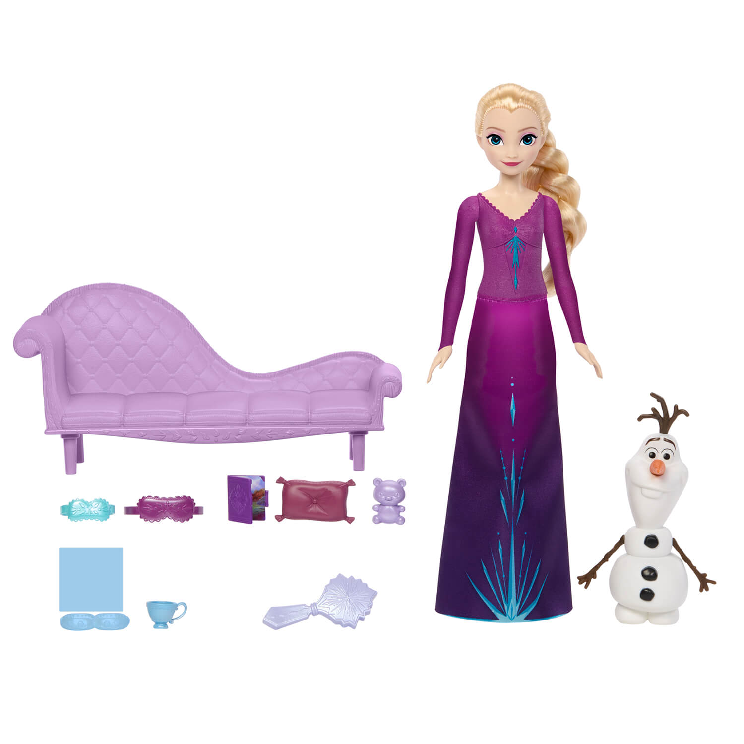 Disney Frozen Snow Dreams Elsa and Olaf Dolls and Playset