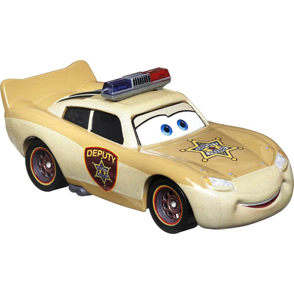 Disney Pixar Cars On the Road Lightning McQueen Deputy Hazzard 1:55 Scale Vehicle