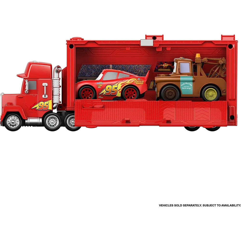 Disney Pixar Cars Track Talkers Chat & Haul Mack storage