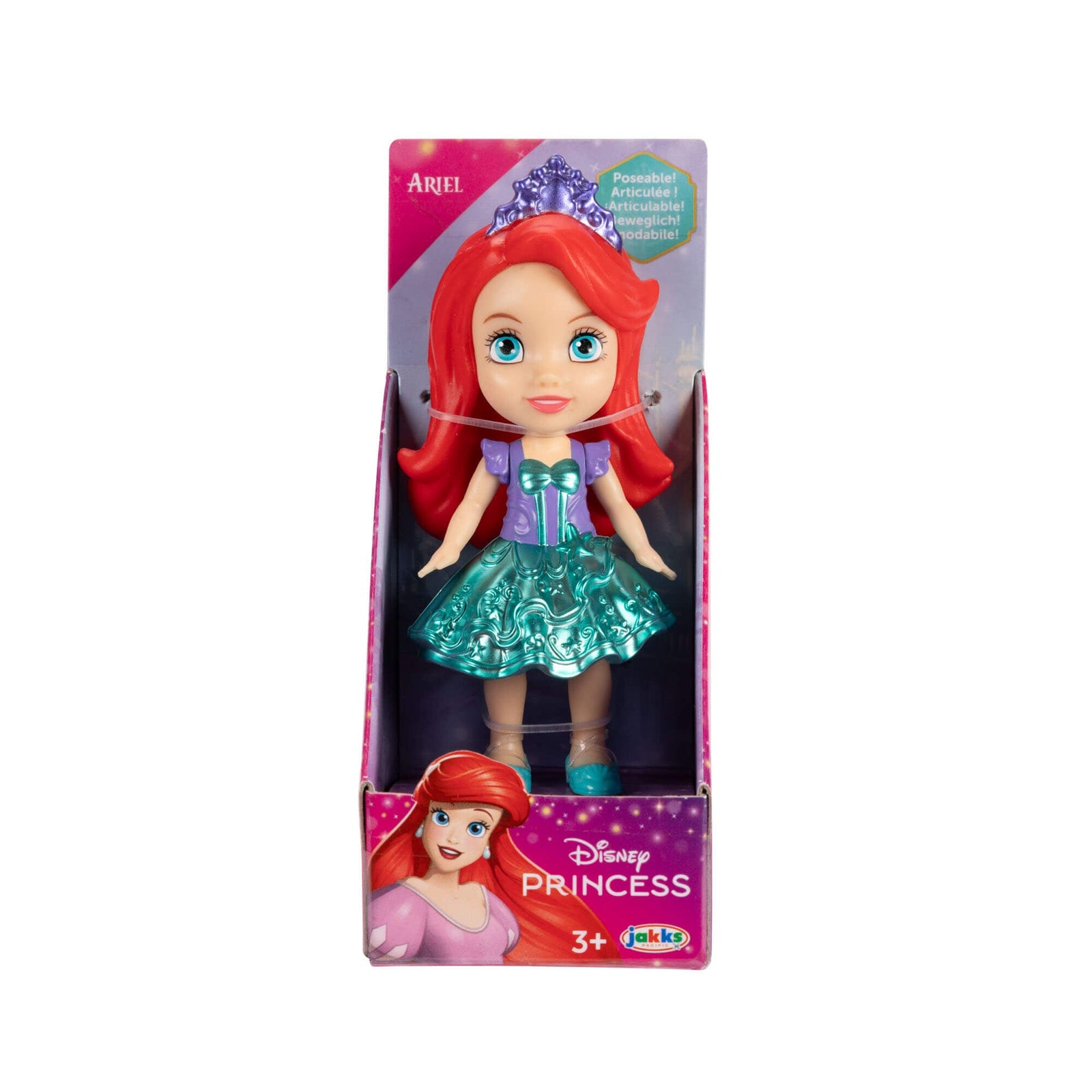 Disney Princess Mini 3-Inch Party Ariel Figure