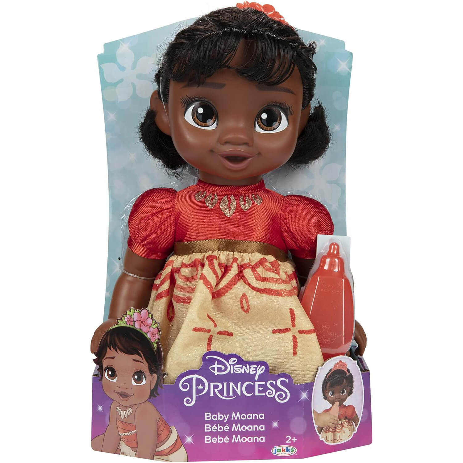 Disney Princess Moana Deluxe Baby Doll box